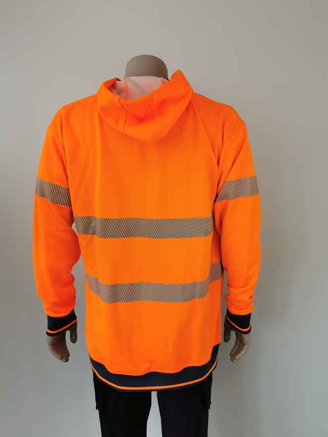hi vis work hoodie