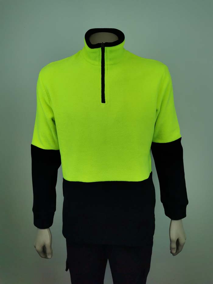 Hi Vis Fleece Hoodie Pullover - Shop