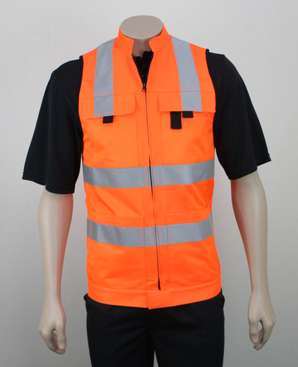 Eco Hi Vis Vest With Pockets - Image 2