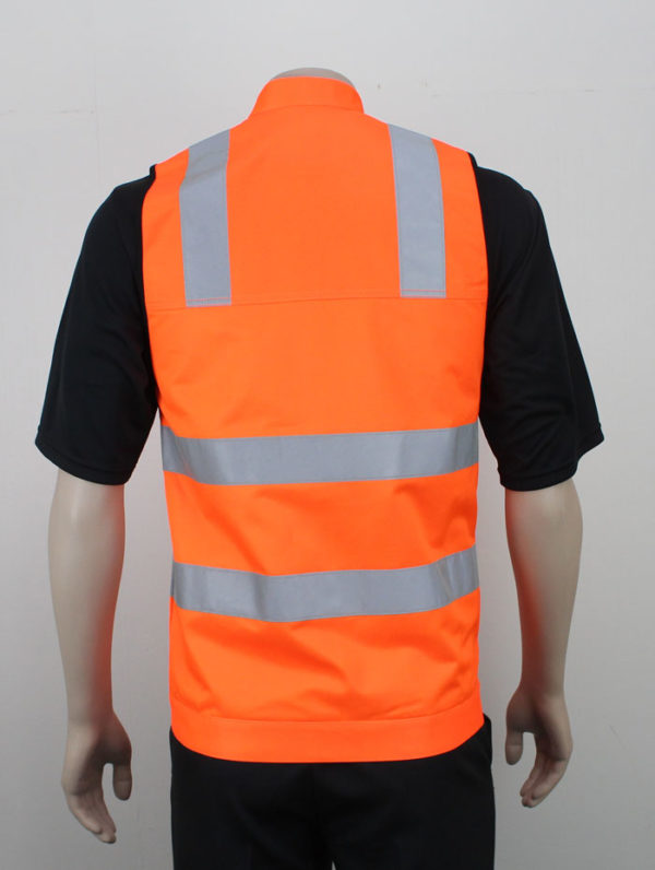 Eco Hi Vis Vest With Pockets - Image 3