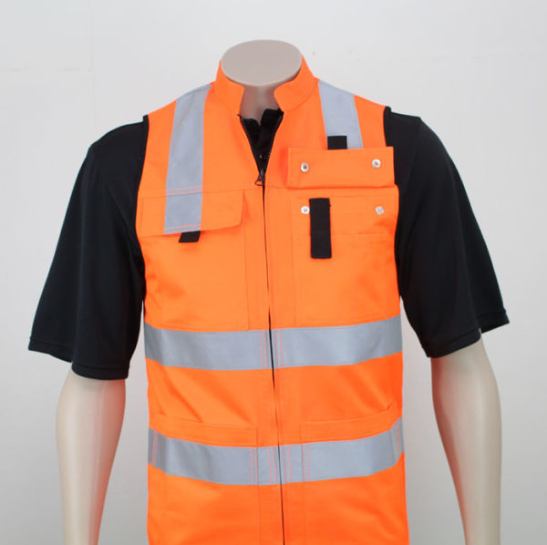 Eco Hi Vis Vest With Pockets - Image 4