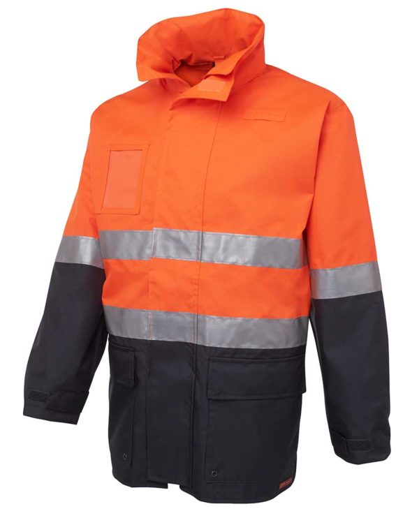 Hi Viz D+N Long Line Jacket - Image 2