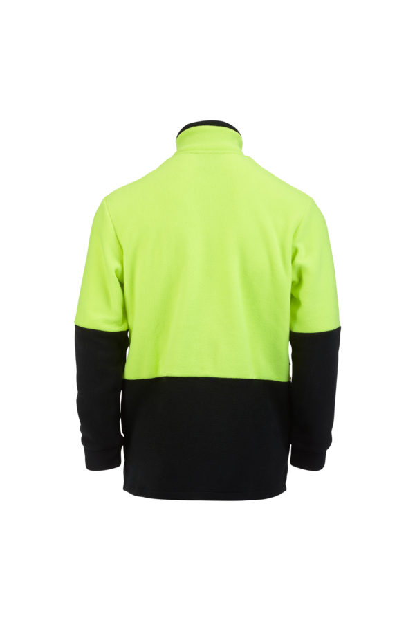 Recycled Polyester Hi Vis Fleece Pullover - Image 2
