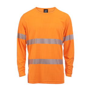 Eco Hi Vis Long Sleeve T Shirt