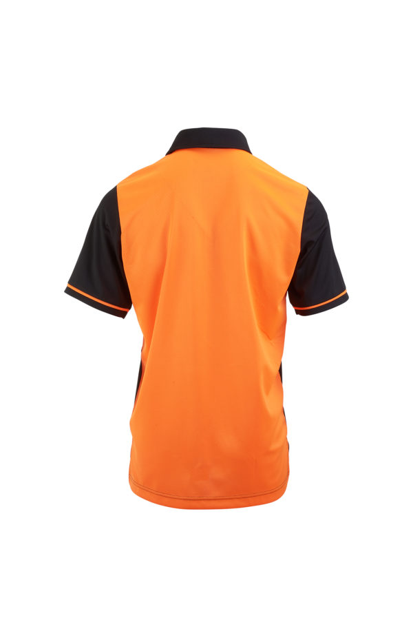 Hi Vis Recycled Polyester Polo - Image 2