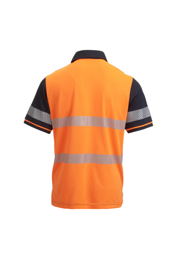 Hi Vis Polo With Segmented Tape - Image 4