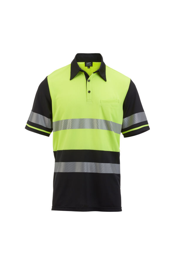 Hi Vis Polo Segmented Tape