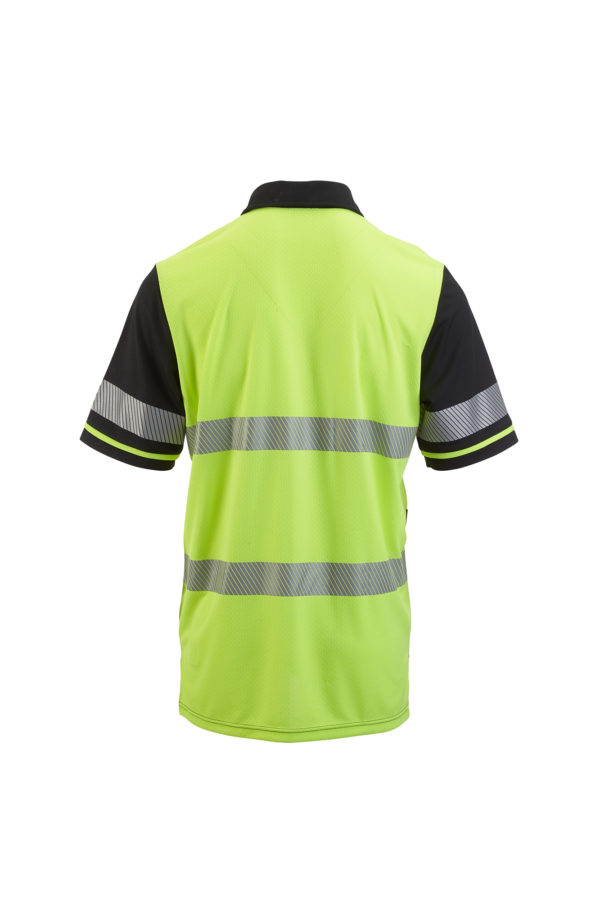 Hi Vis Polo With Segmented Tape - Image 2