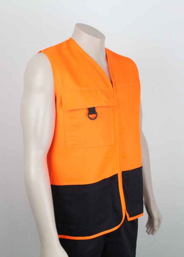 Eco Hi Vis Vest With Pockets - Image 3