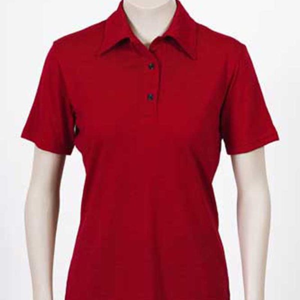 Ladies Merino Polo - Image 3
