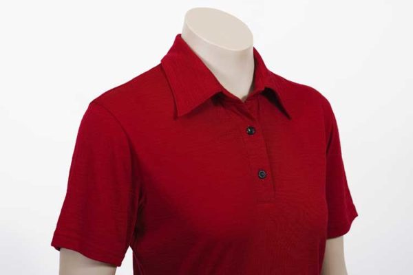 Ladies Merino Polo - Image 4