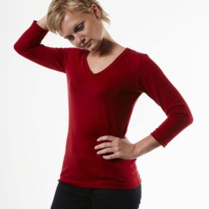 Ladies Merino T Shirt Long Sleeve