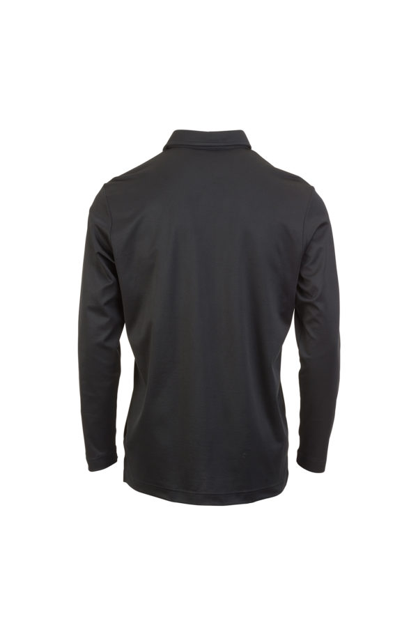 Bio Cotton Men's Long Sleeve Polo - Image 2