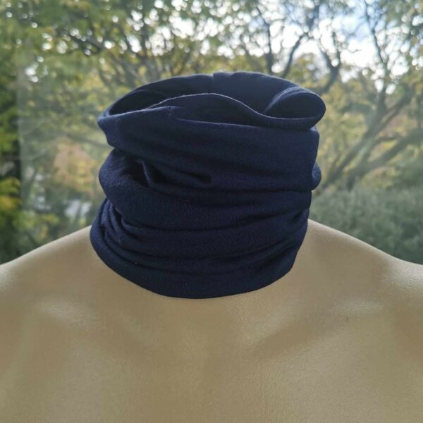 Merino Neck Gaiter Navy