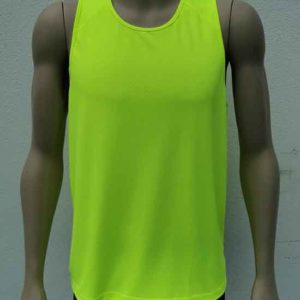 Recycled Polyester Hi Vis Singlet