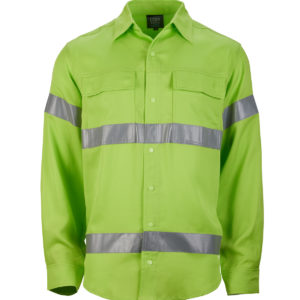 Hi Vis Work Shirt Yellow