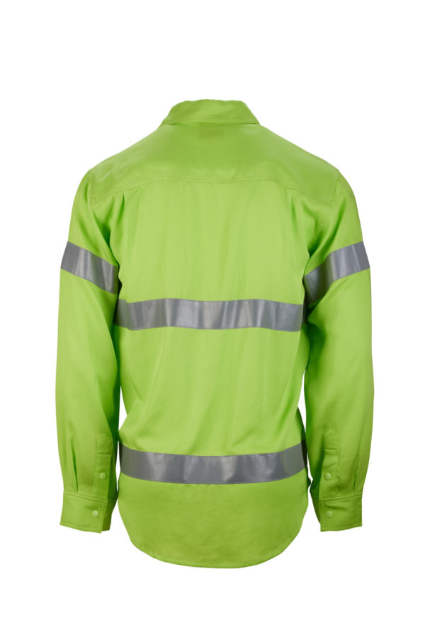 Lyocell Hi Vis Work Shirt - Image 2