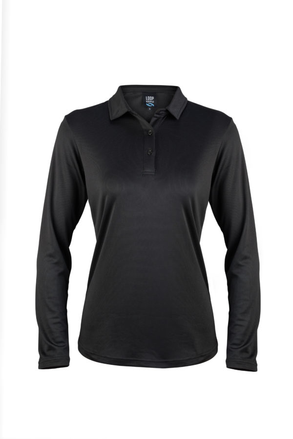 Womans Long Sleeve Polo