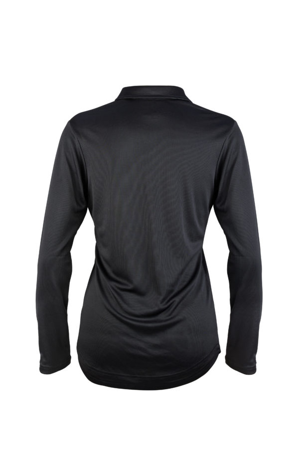 Lyocell Woman's Long Sleeve Polo - Image 4