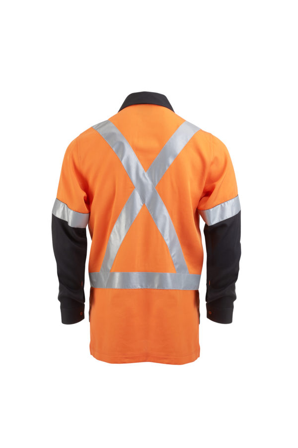 Lyocell Closed Front Hi Vis Shirt - Image 4
